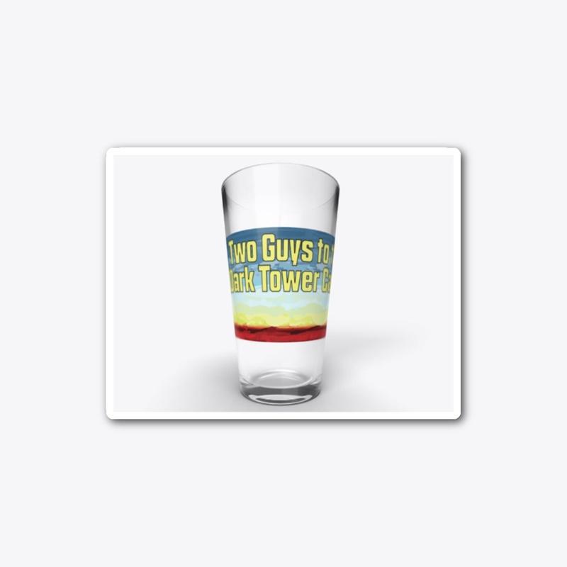 TGttDTC Meta Pint Glass Sticker